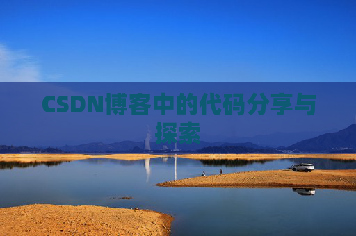 CSDN博客中的代码分享与探索 CSDN博客中的代码分享与探索